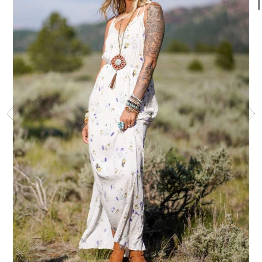 Peace Comes Maxi Dress - Worn once